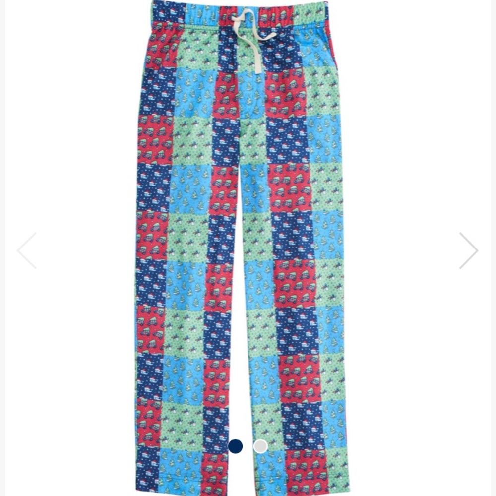 Vineyard Vines Kids’ Holiday Patchwork Lounge Pant